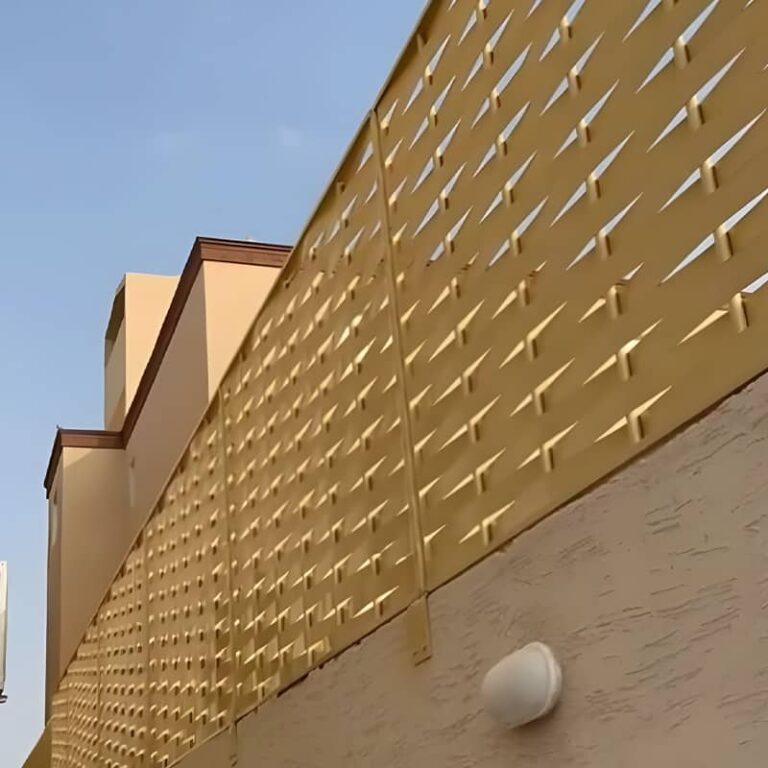 تنفيذ سواتر حديد مجدول