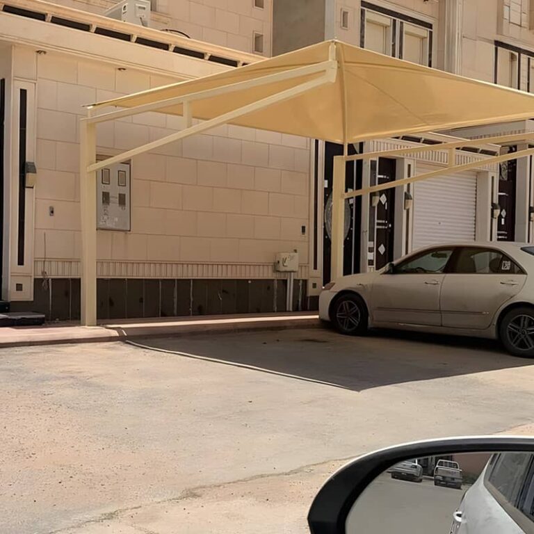 تنفيذ مظلات سيارات في جدة